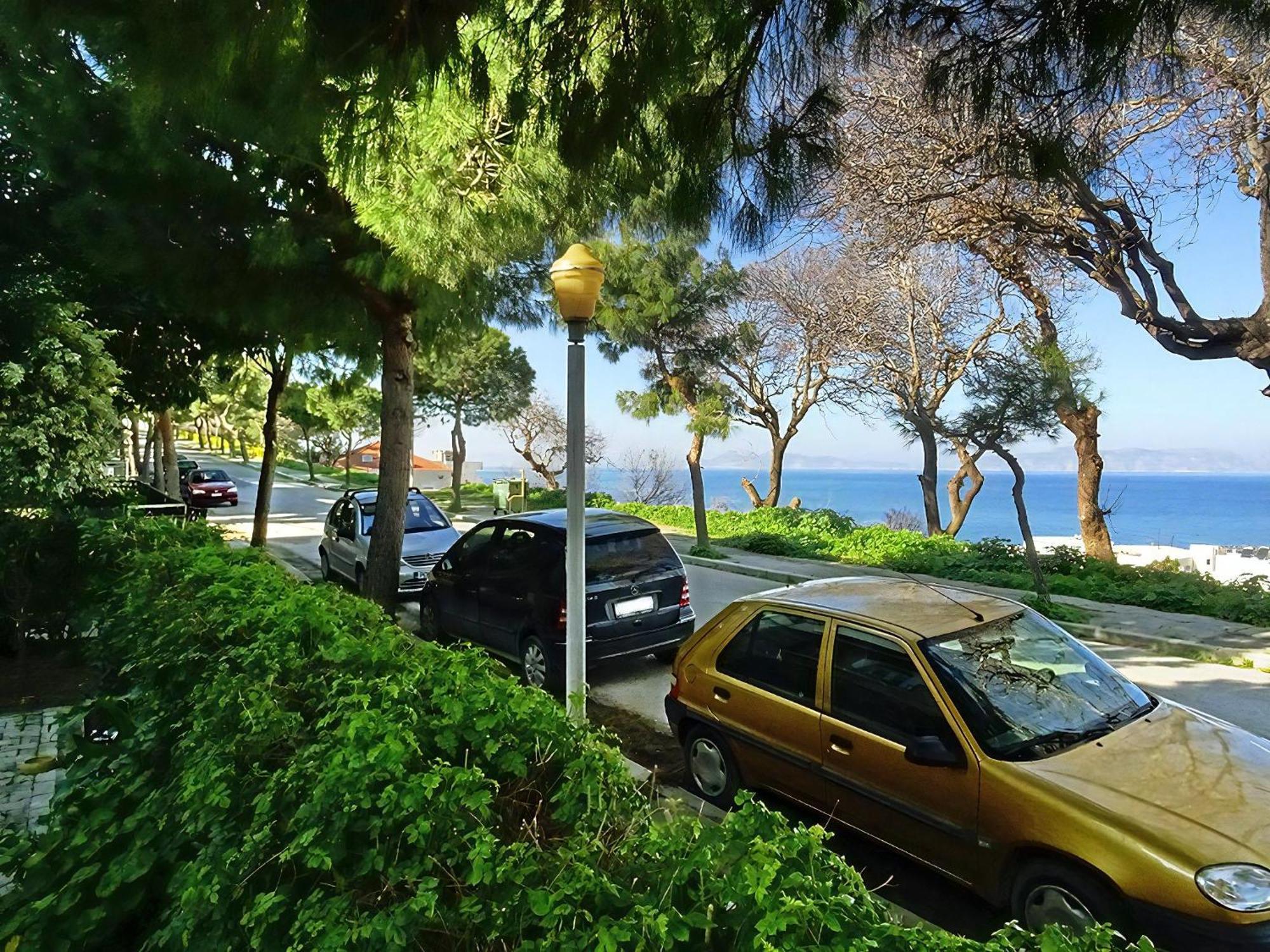 Rhodes City Wohnung Mit Meerblick Und Grosser Terrasse מראה חיצוני תמונה